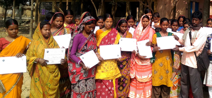 A Poorbita community gathering