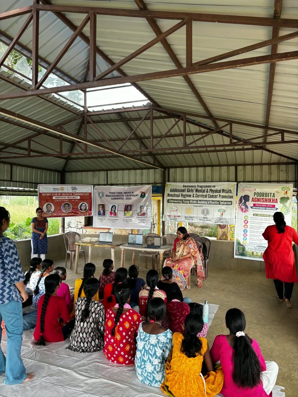 Poorbita Agnishikha activity in the field