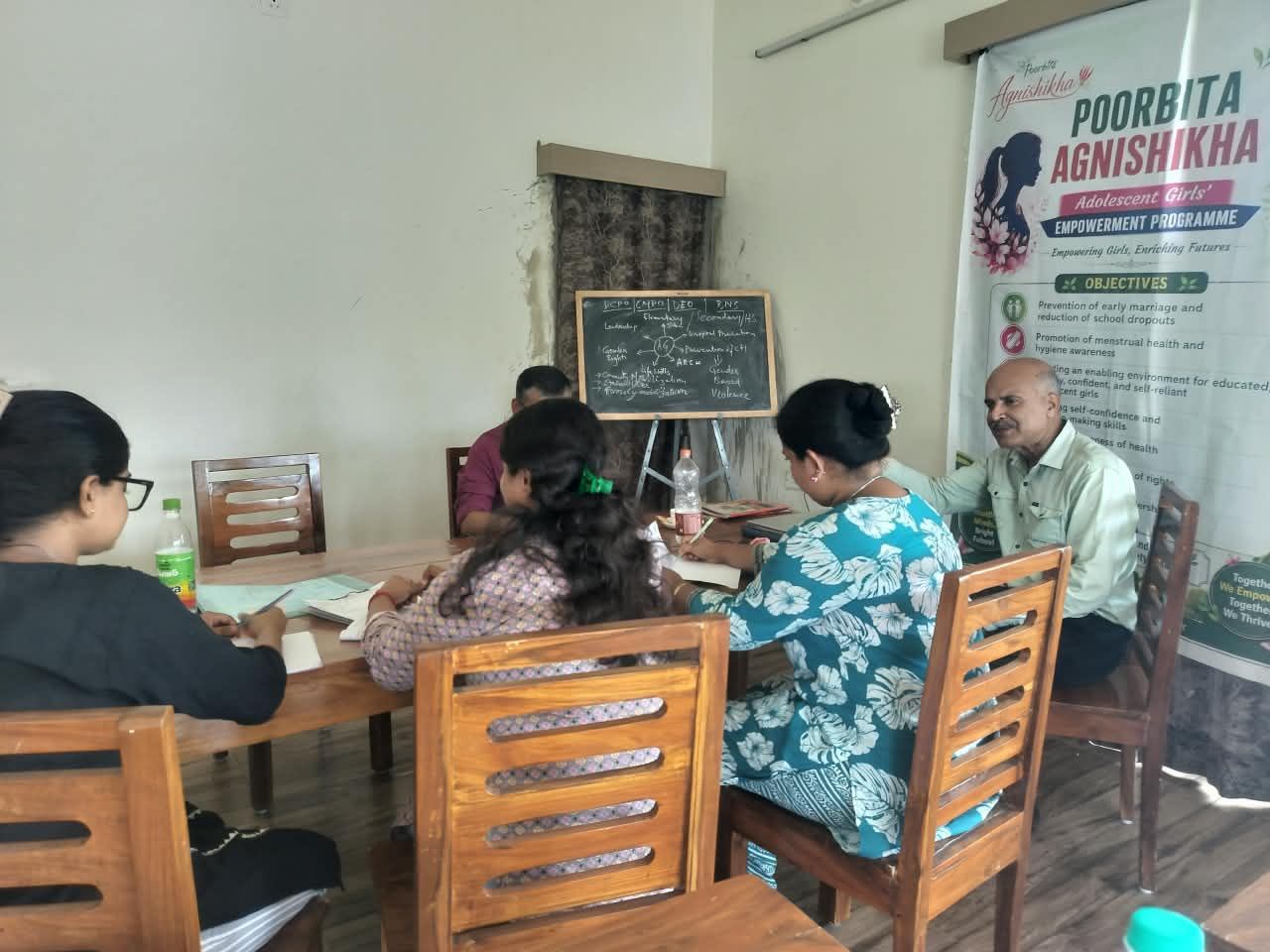 Poorbita Agnishikha activity in the field