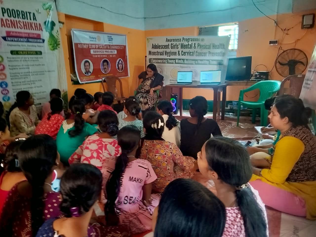 Poorbita Agnishikha activity in the field