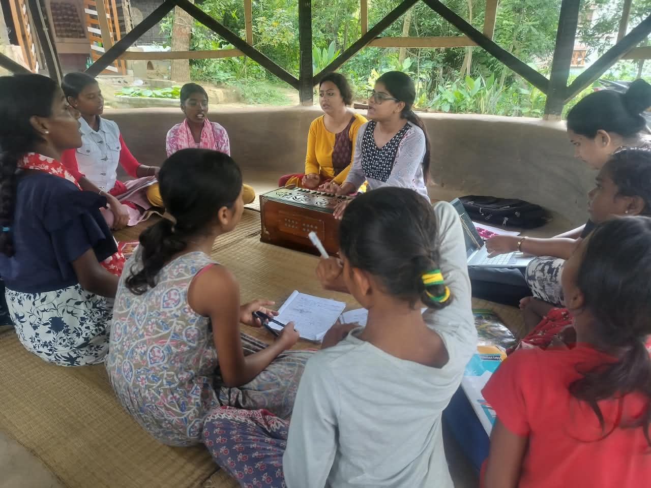 Poorbita Agnishikha activity in the field