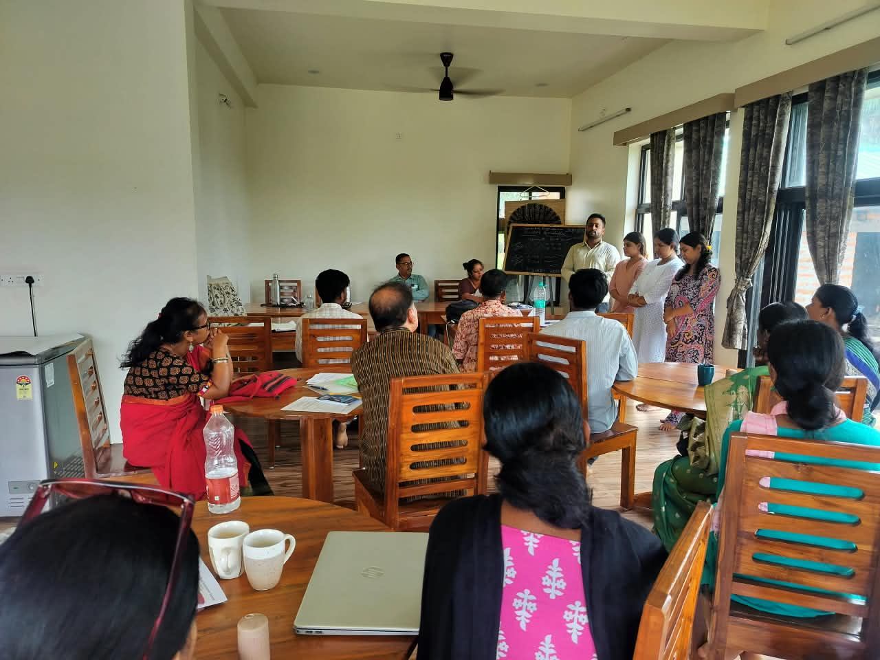 Poorbita Agnishikha activity in the field