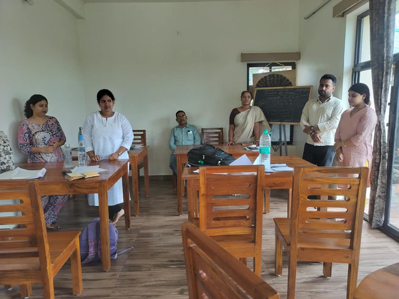 Poorbita Agnishikha activity in the field