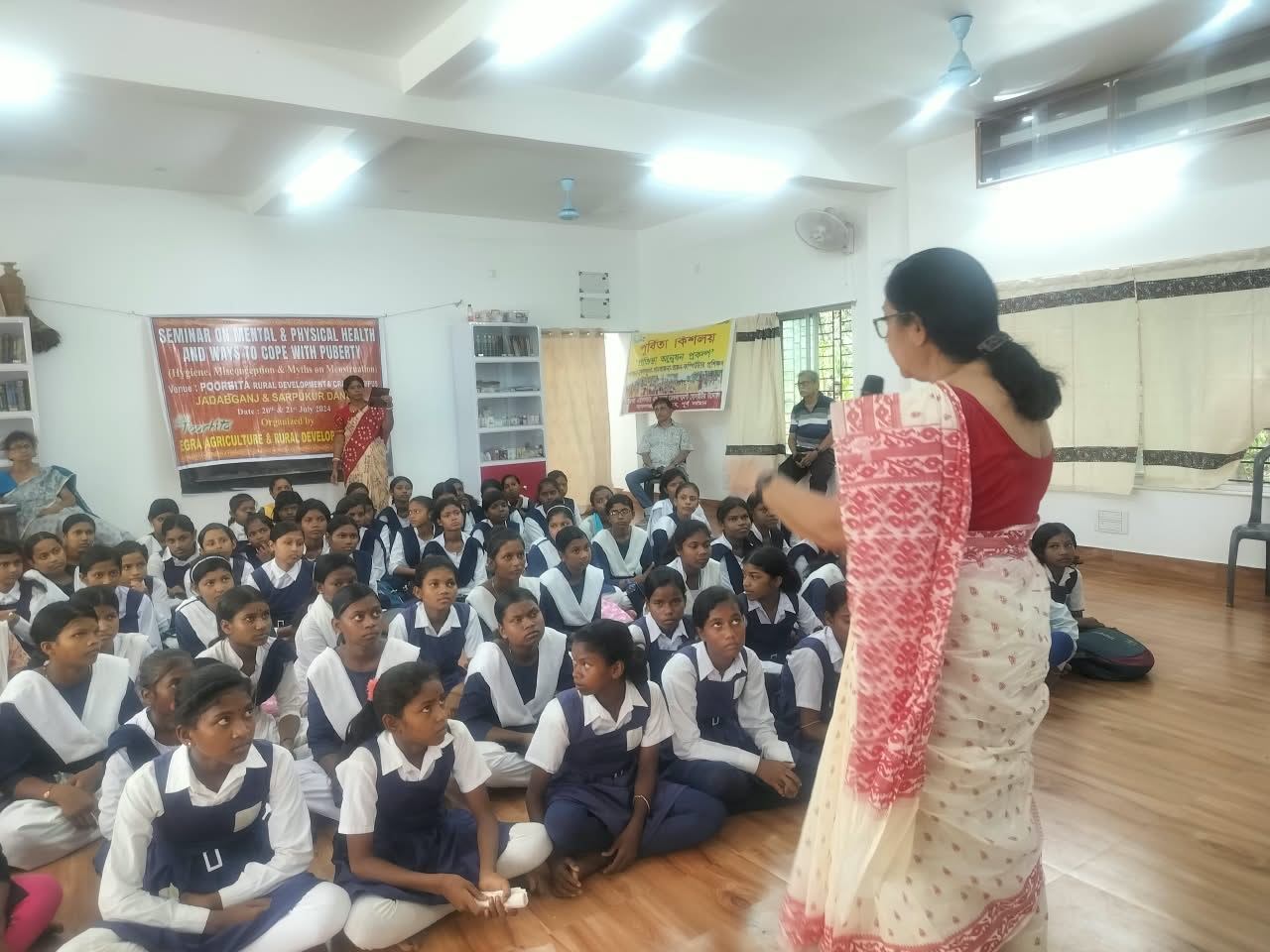 Poorbita Chetana activity in the field