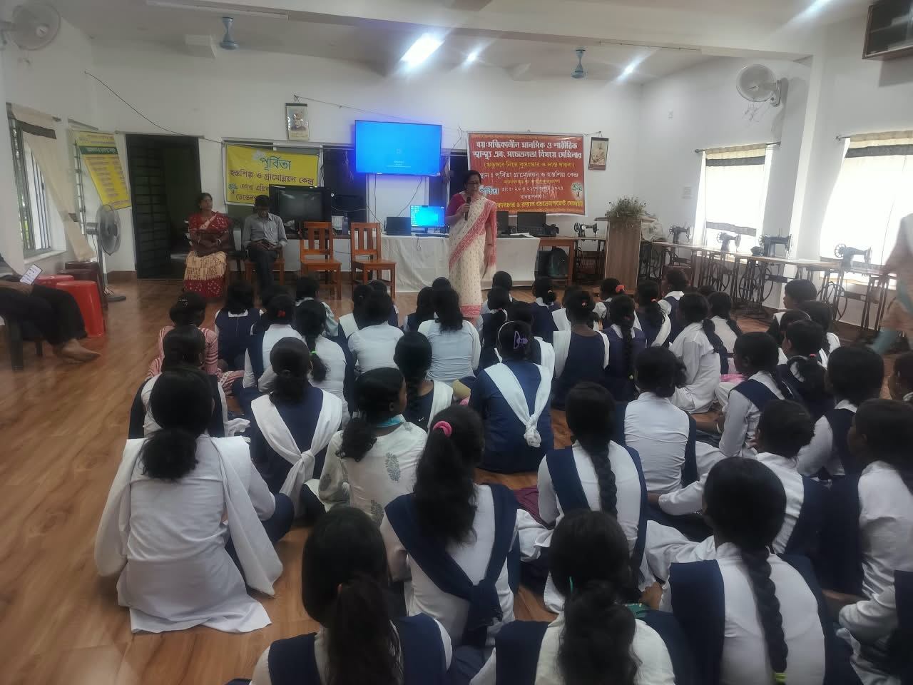 Poorbita Chetana activity in the field