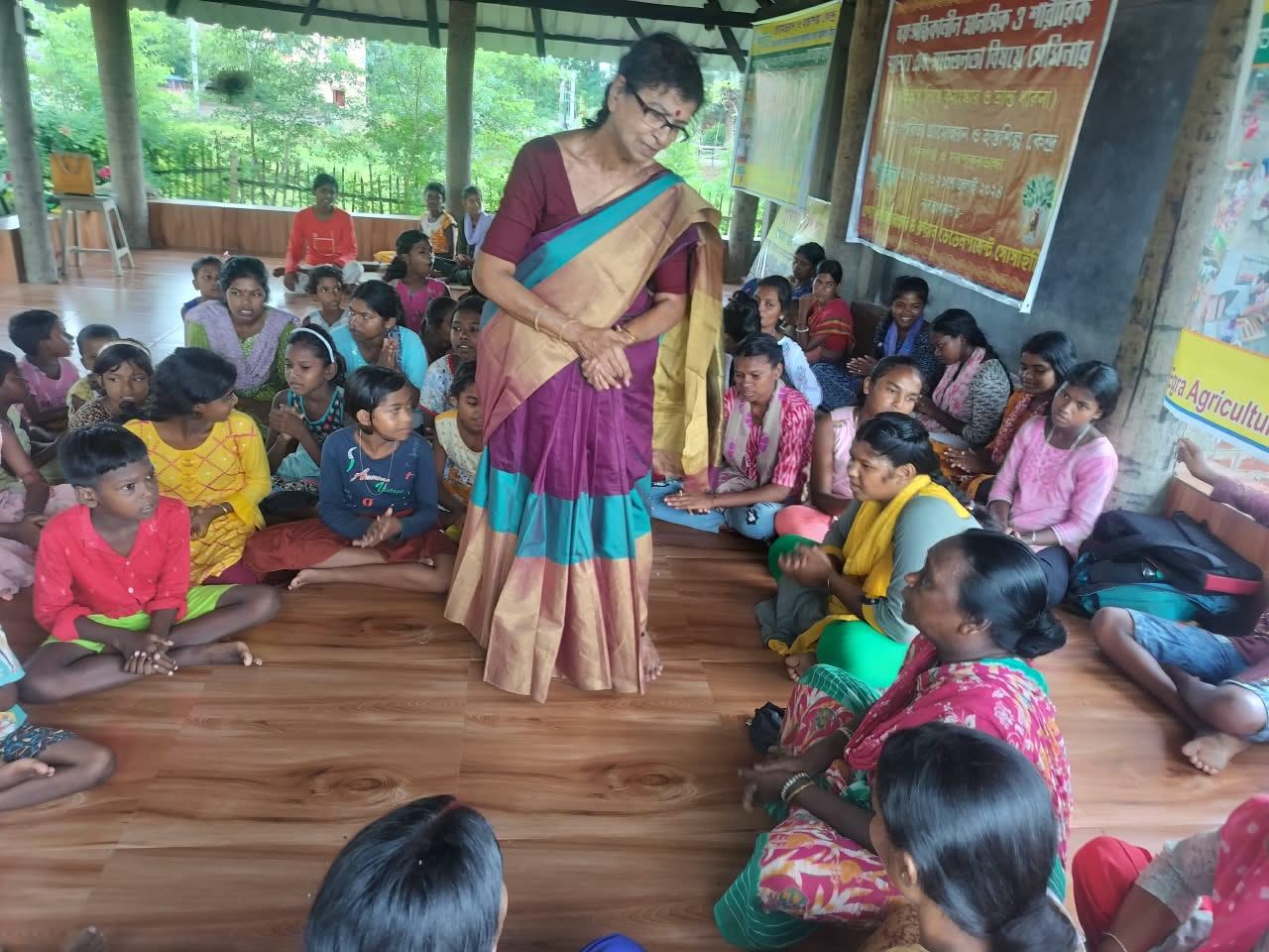 Poorbita Chetana activity in the field