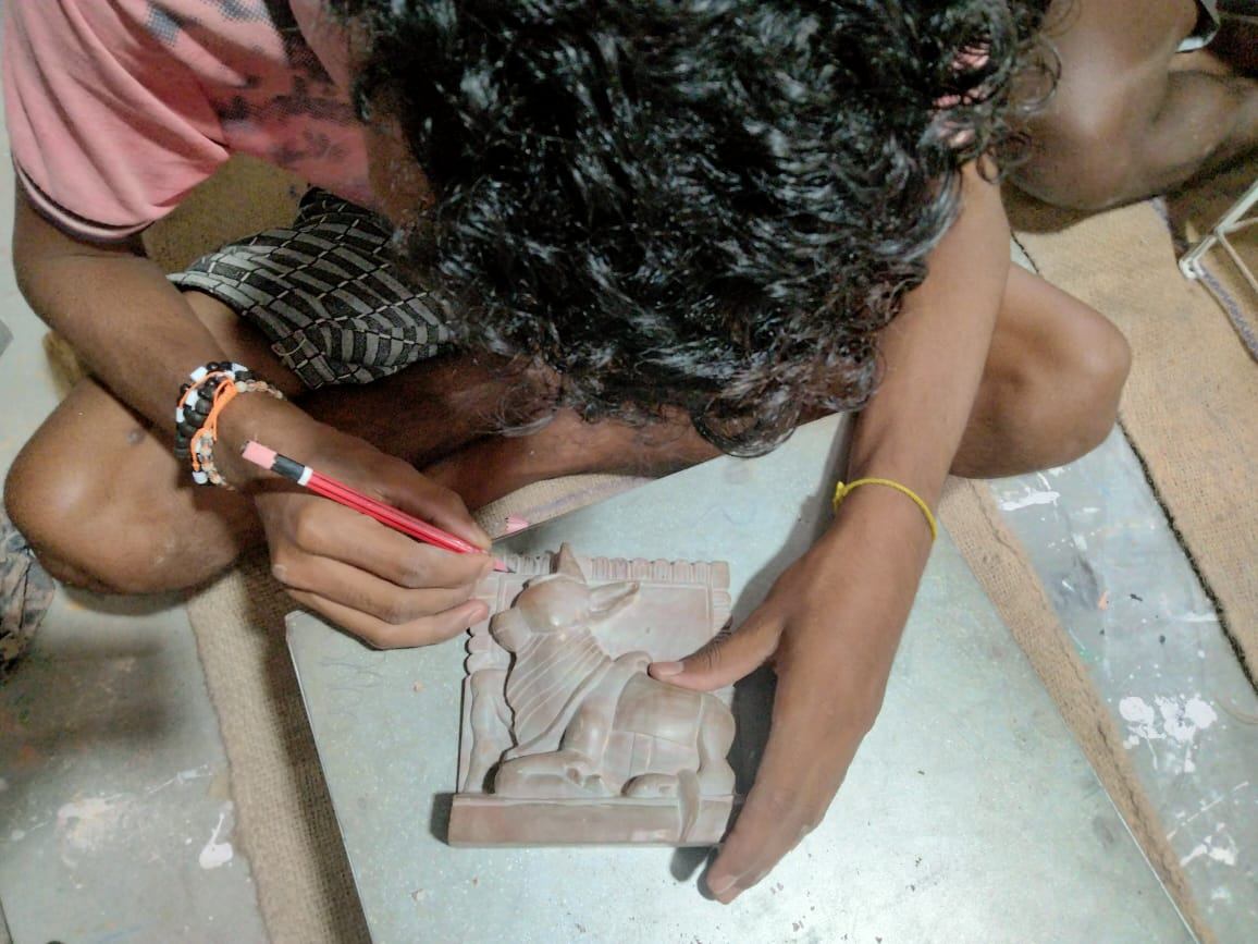 Poorbita Jibika activity in the field