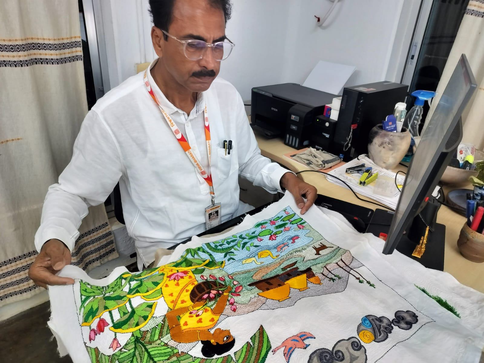 Poorbita Jibika activity in the field
