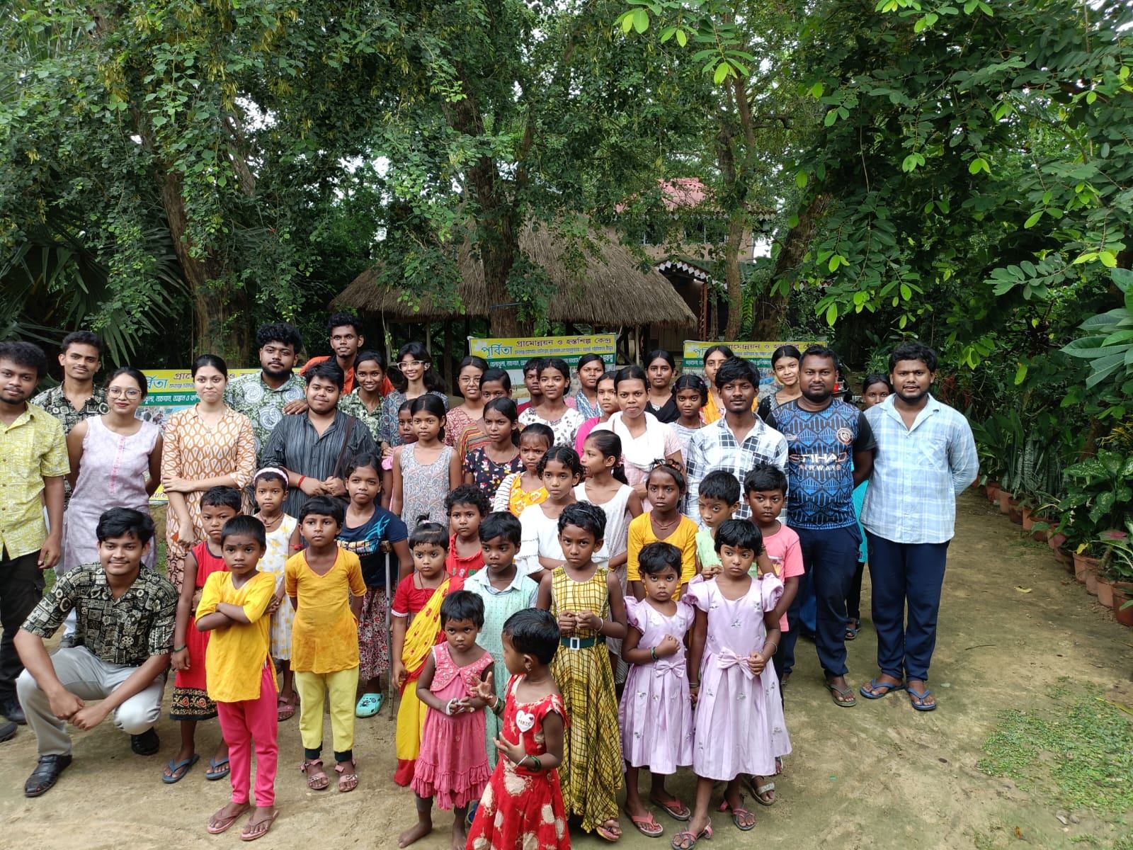 Poorbita Kishalay activity in the field
