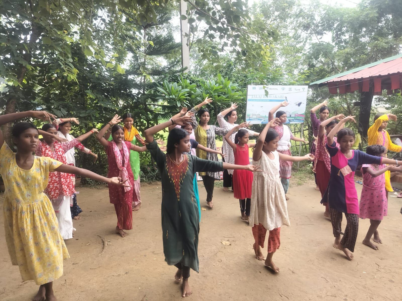 Poorbita Kishalay activity in the field