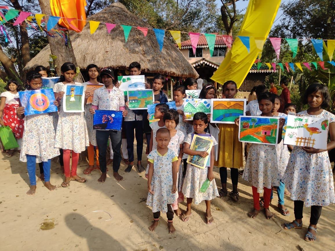 Poorbita Kishalay activity in the field