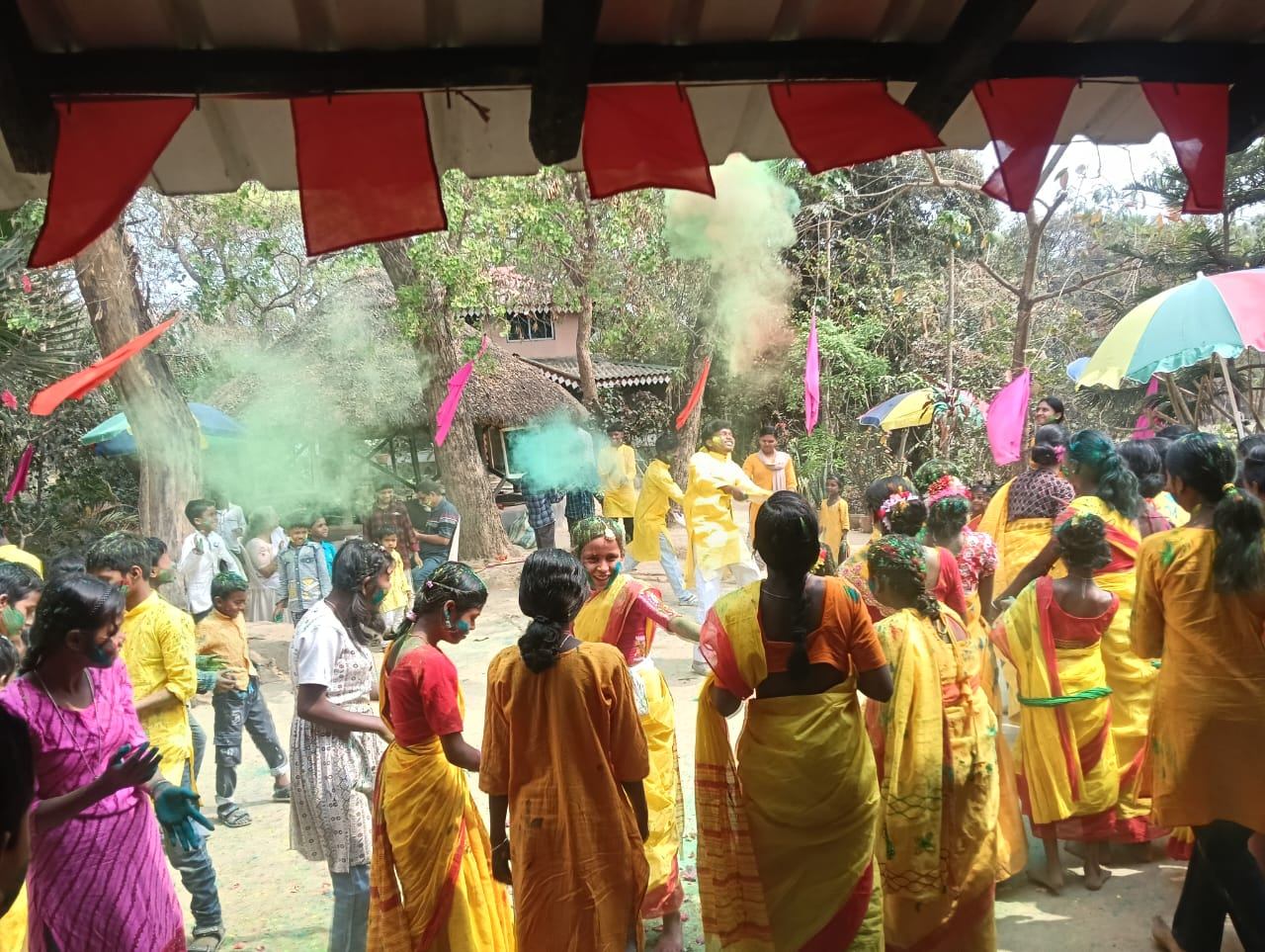 Poorbita Kishalay activity in the field