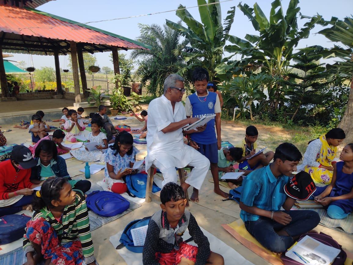 Poorbita Kishalay activity in the field