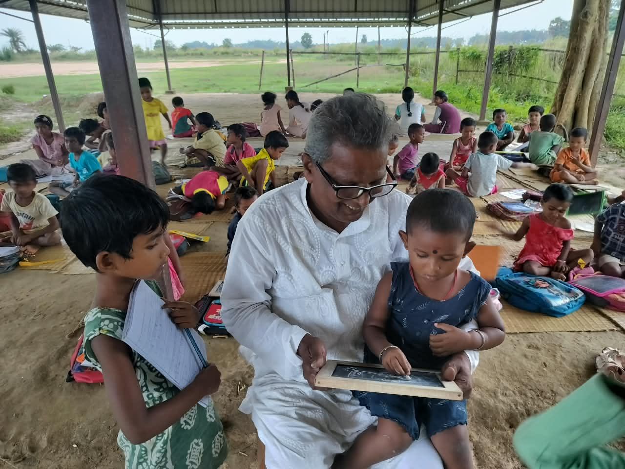 Poorbita Kishalay activity in the field
