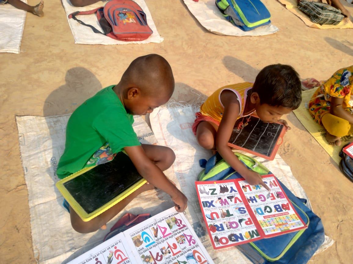 Poorbita Kishalay activity in the field