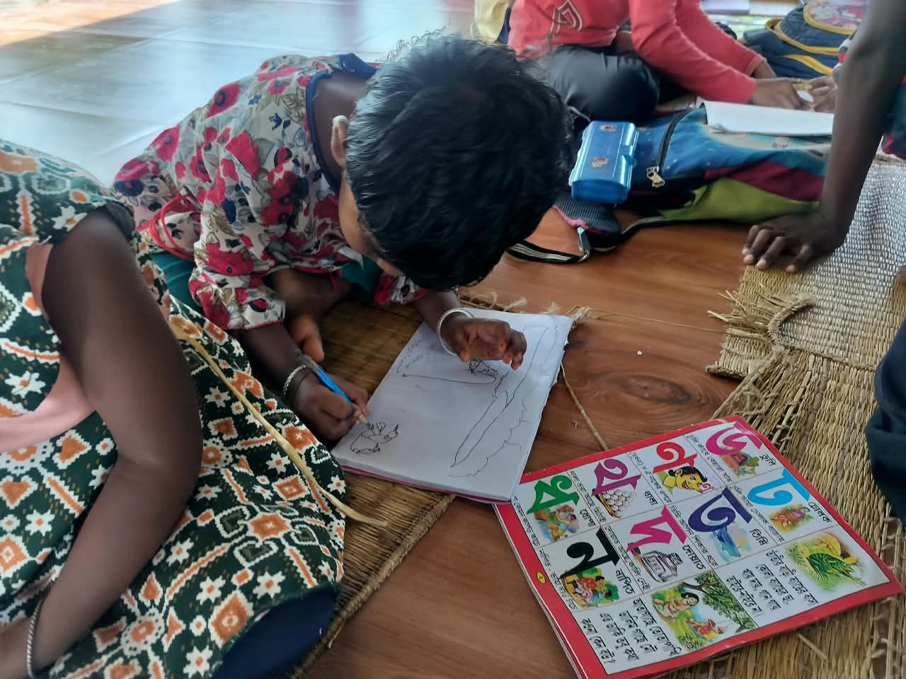 Poorbita Kishalay activity in the field
