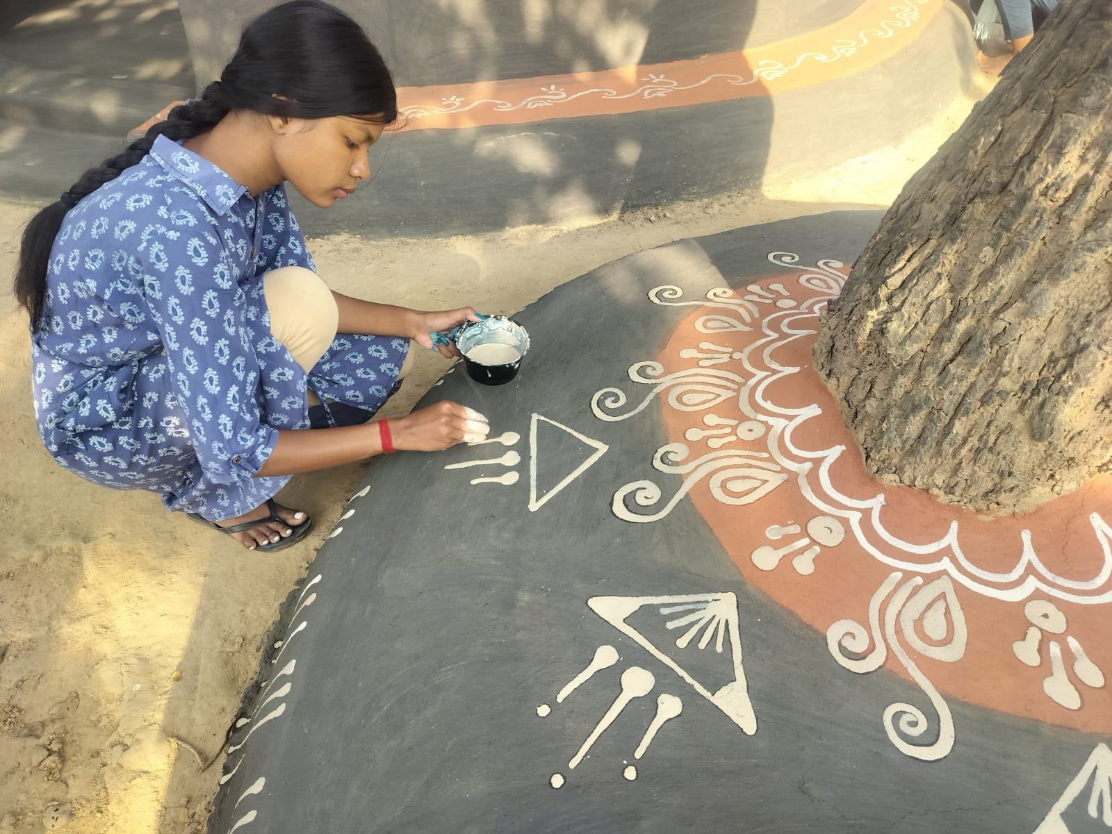 Poorbita Kishalay activity in the field