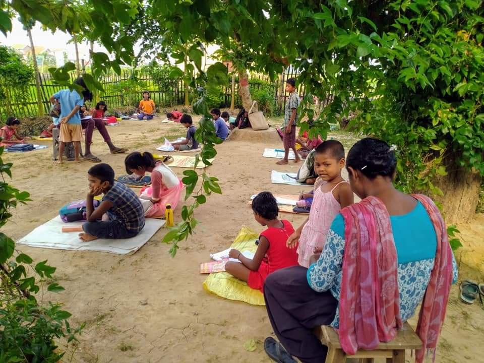 Poorbita Kishalay activity in the field