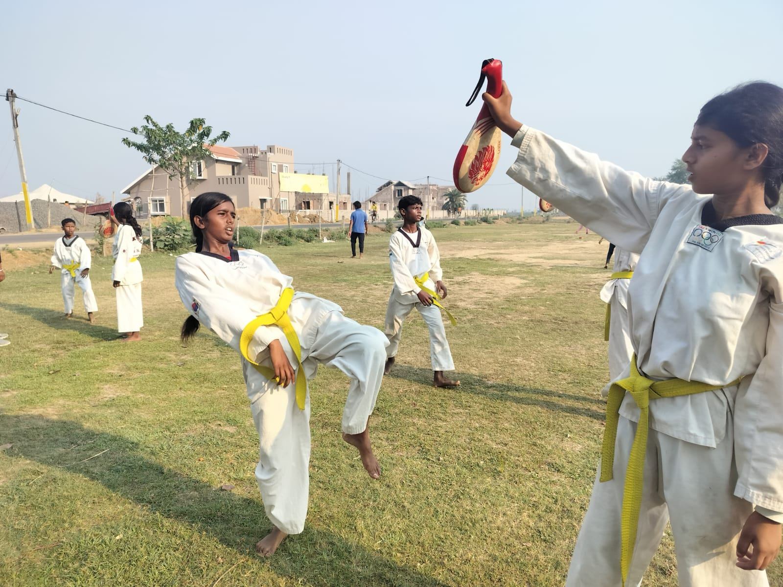Poorbita Kishalay activity in the field