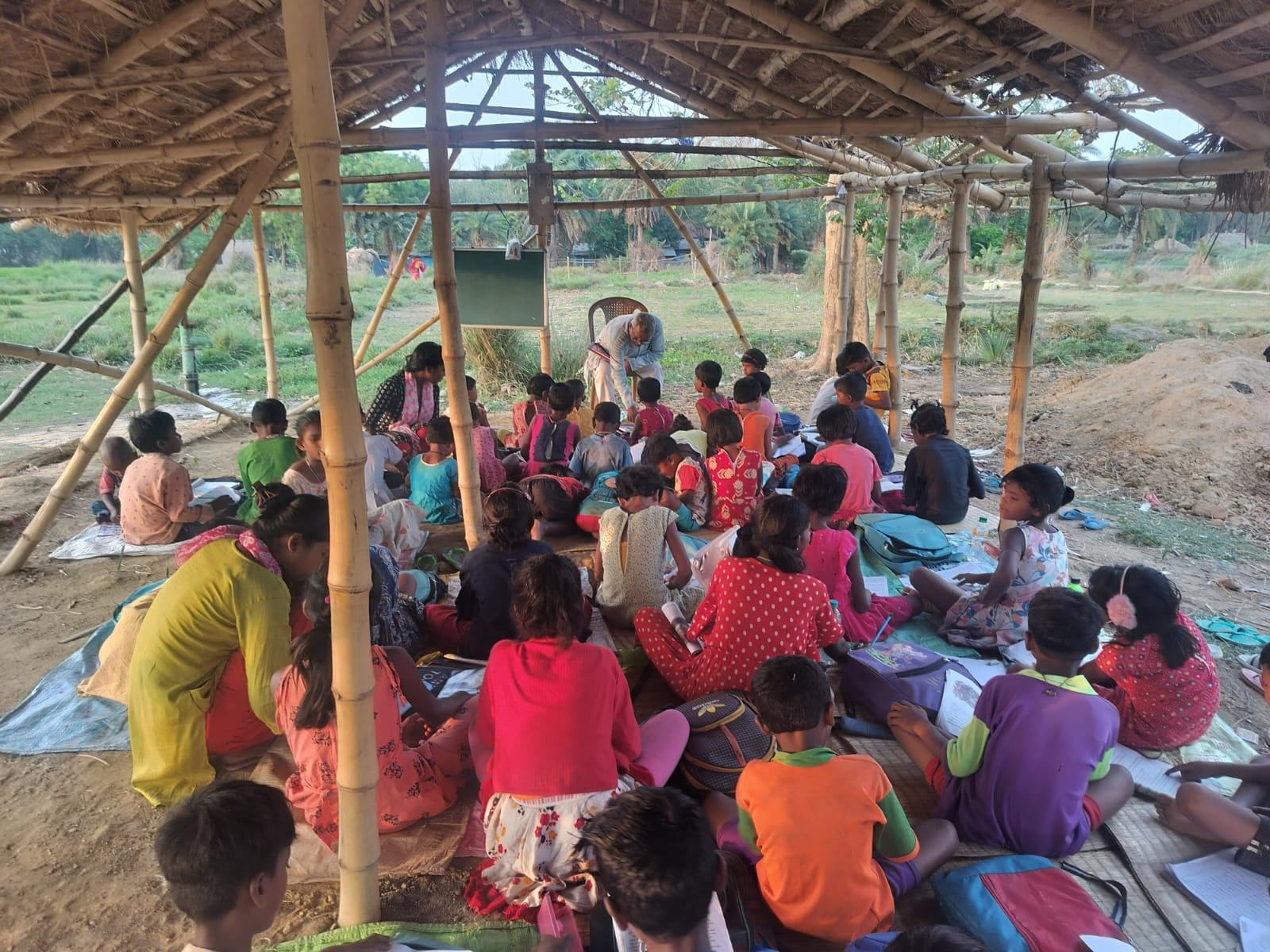 Poorbita Kishalay activity in the field