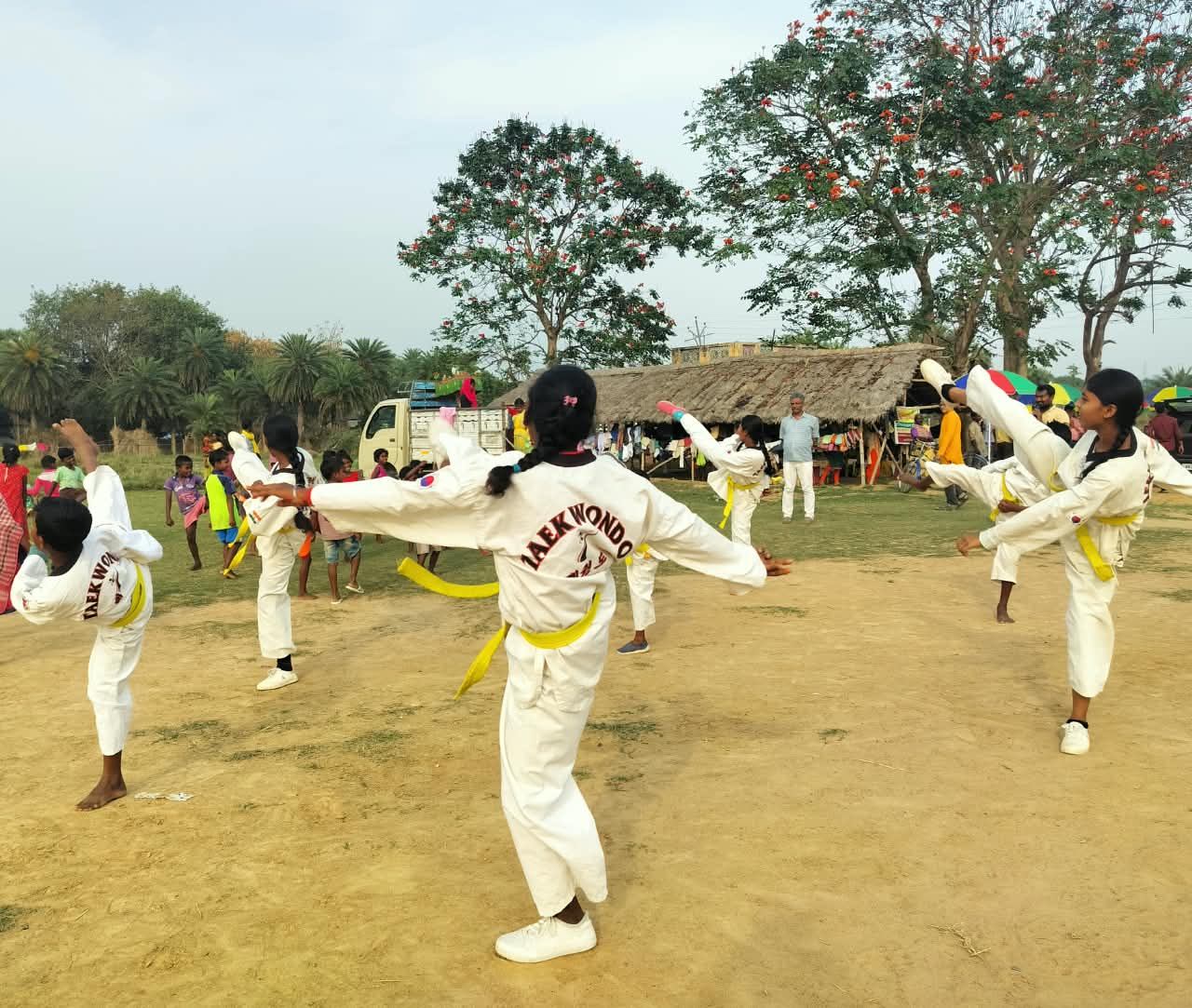 Poorbita Kishalay activity in the field