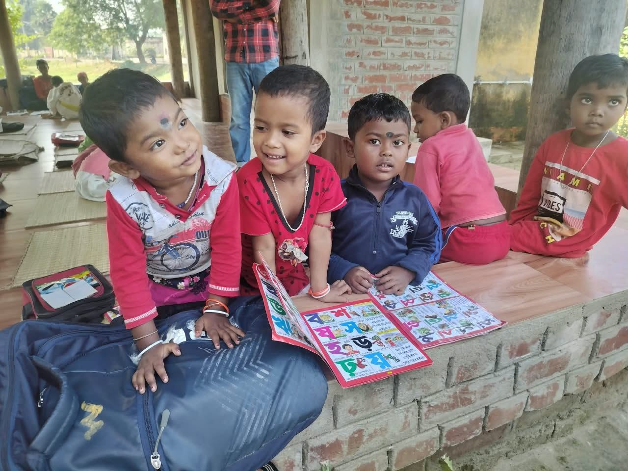 Poorbita Kishalay activity in the field
