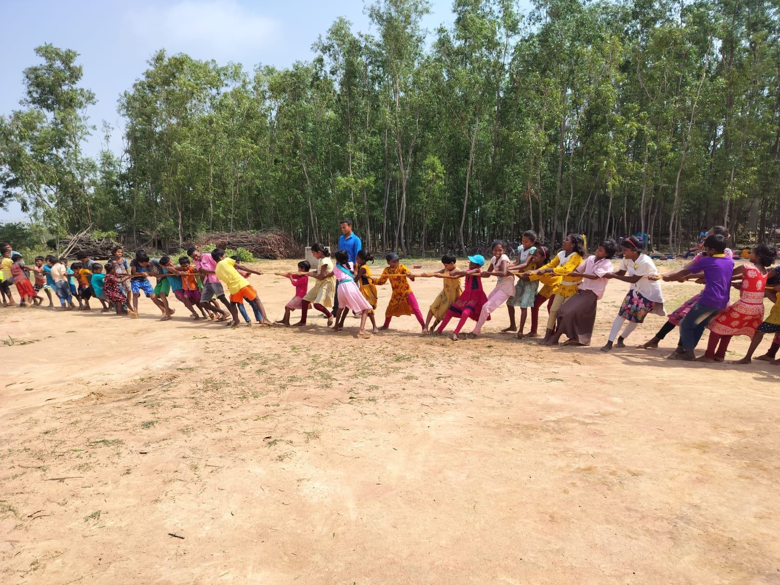 Poorbita Kishalay activity in the field