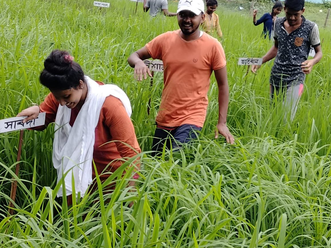 Poorbita Krishi activity in the field