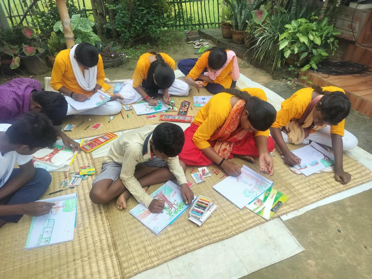 Poorbita Sanskriti activity in the field