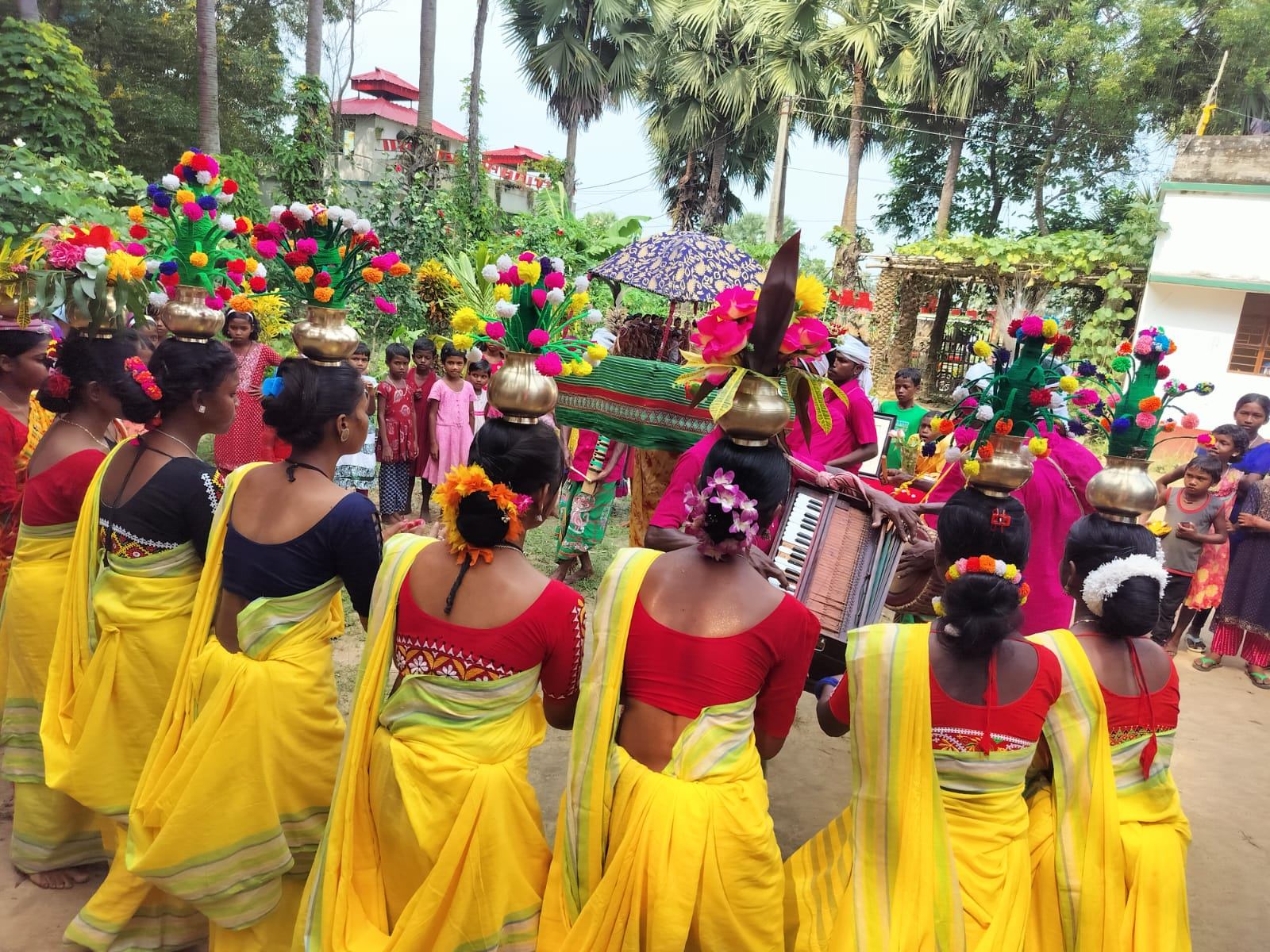 Poorbita Sanskriti activity in the field
