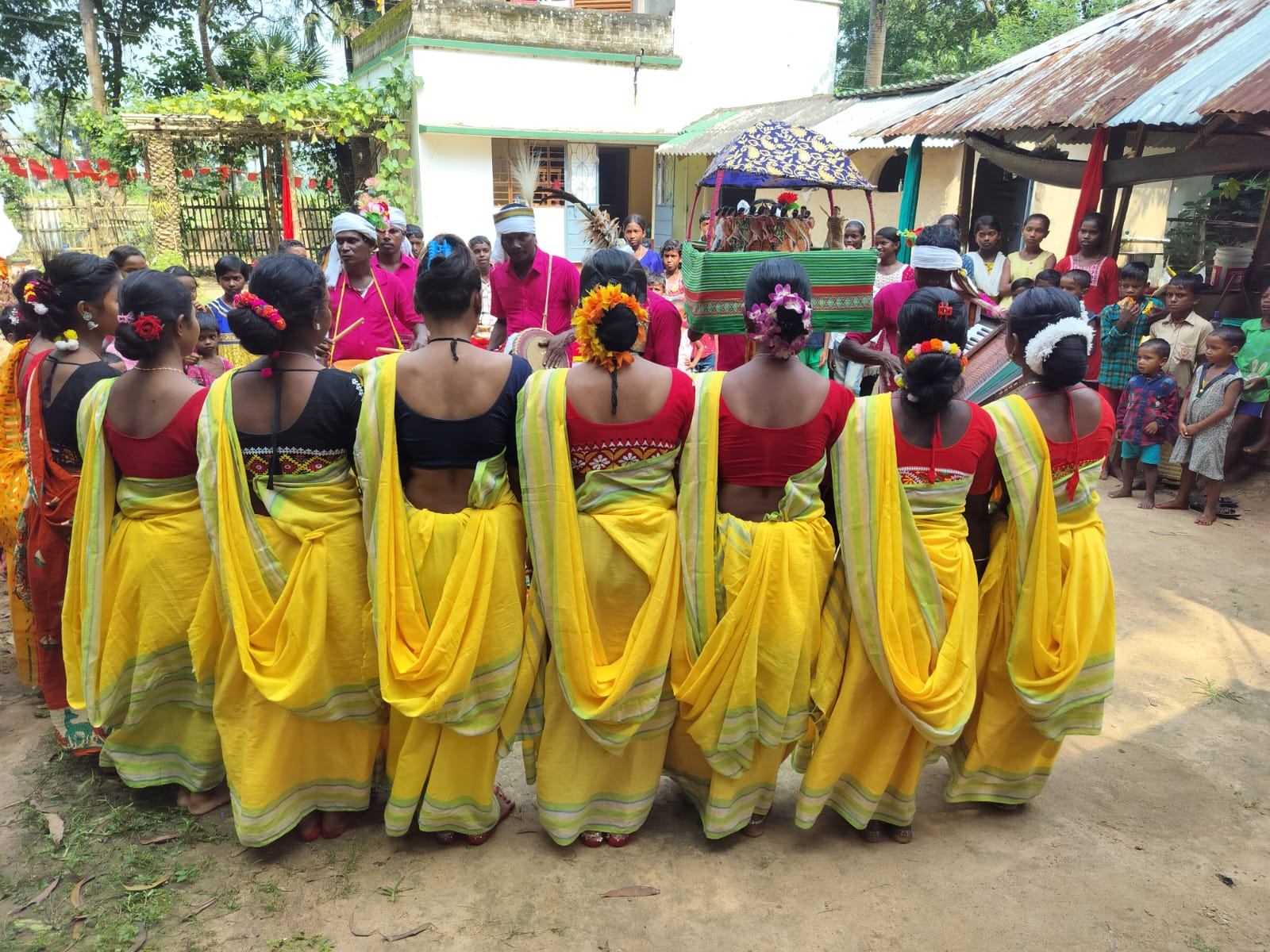 Poorbita Sanskriti activity in the field