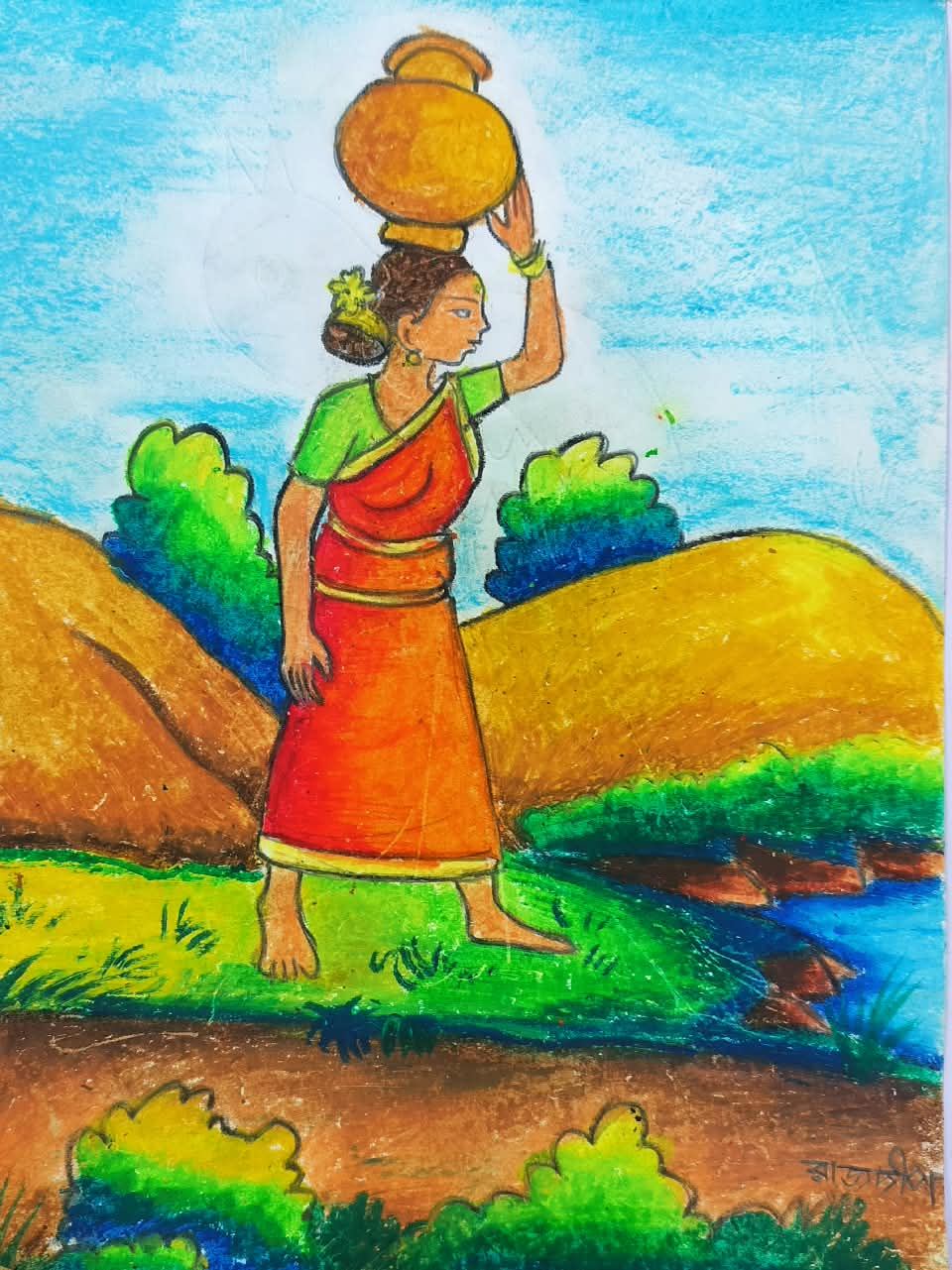 Poorbita Sanskriti activity in the field
