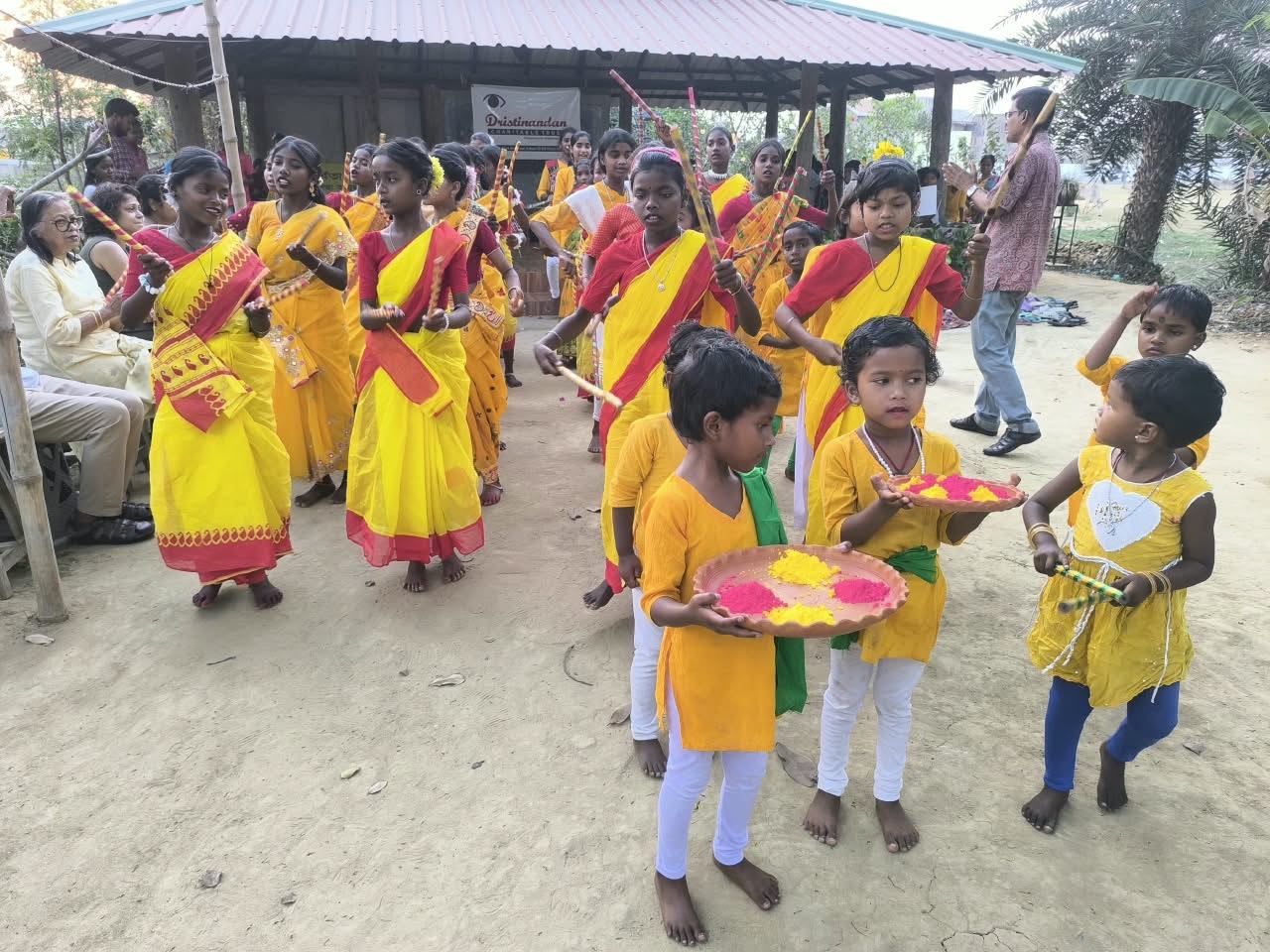 Poorbita Sanskriti activity in the field