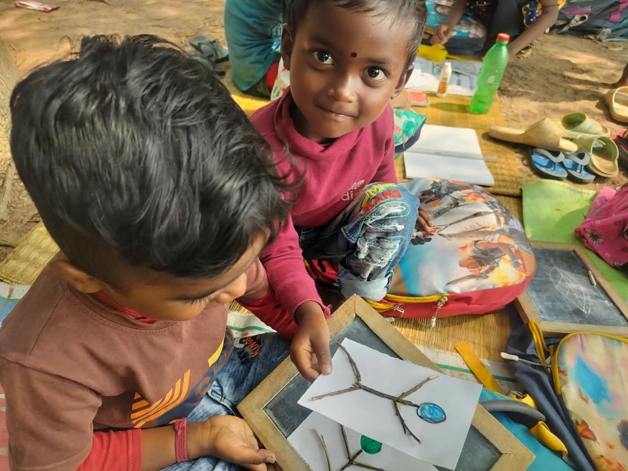 Poorbita Sanskriti activity in the field