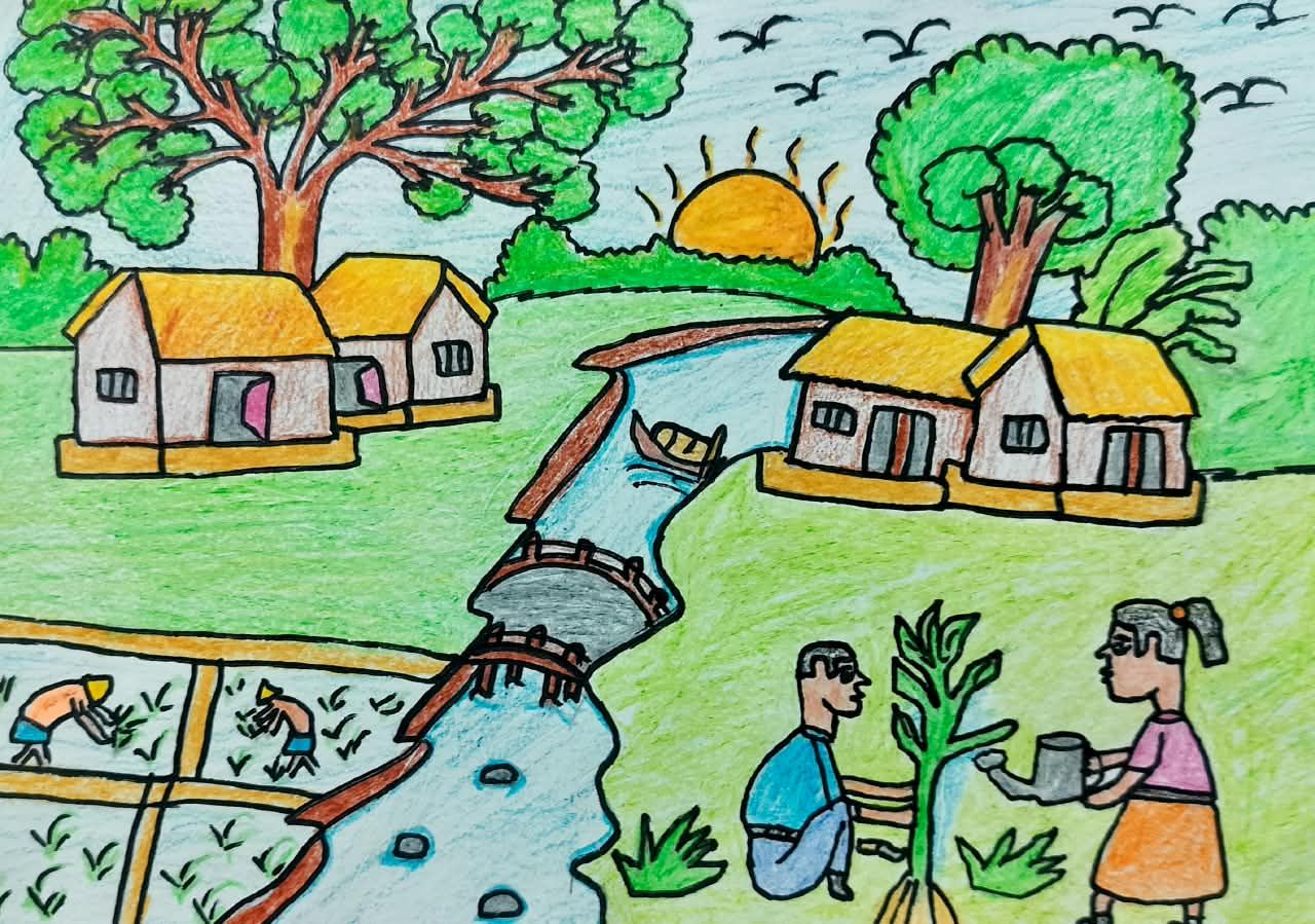 Poorbita Sanskriti activity in the field