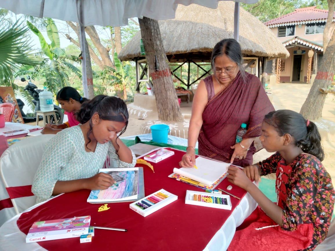 Poorbita Sanskriti activity in the field
