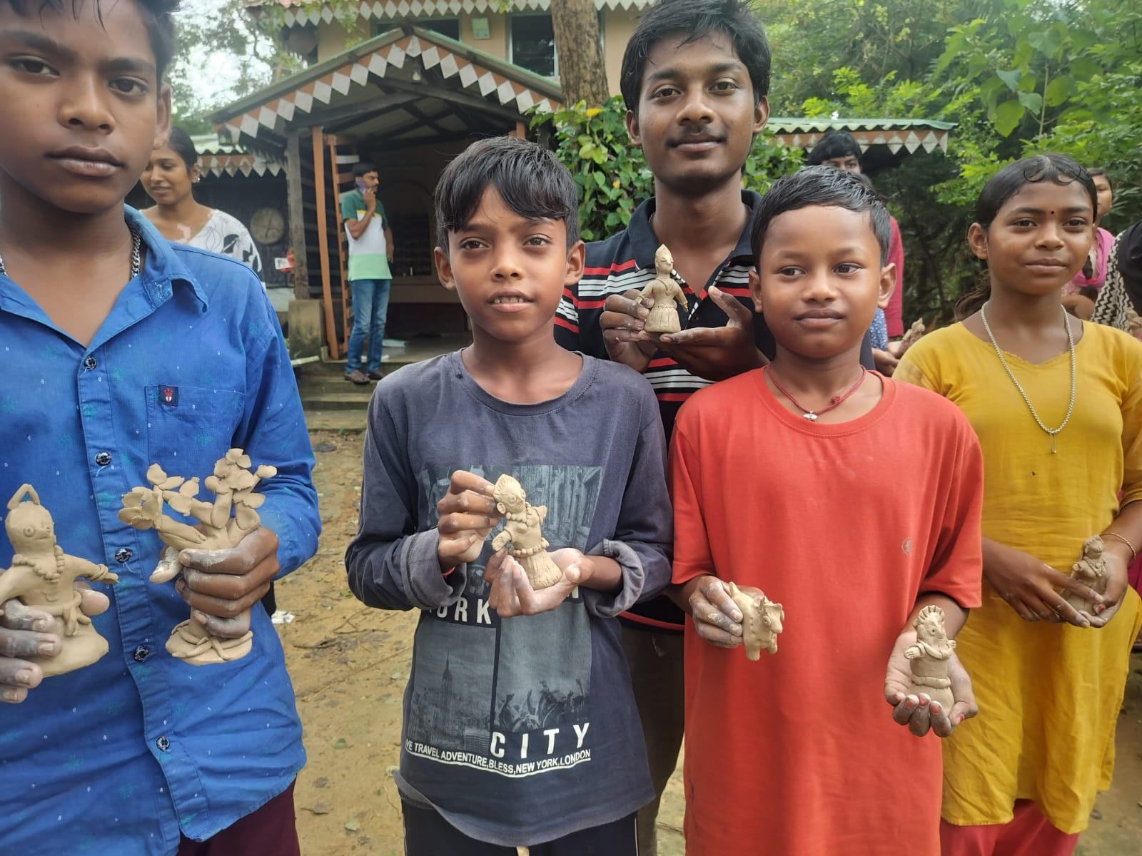 Poorbita Sanskriti activity in the field