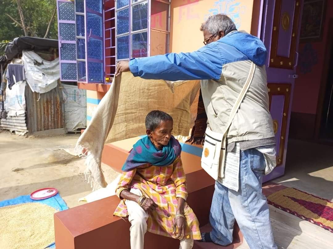 Poorbita Seva activity in the field