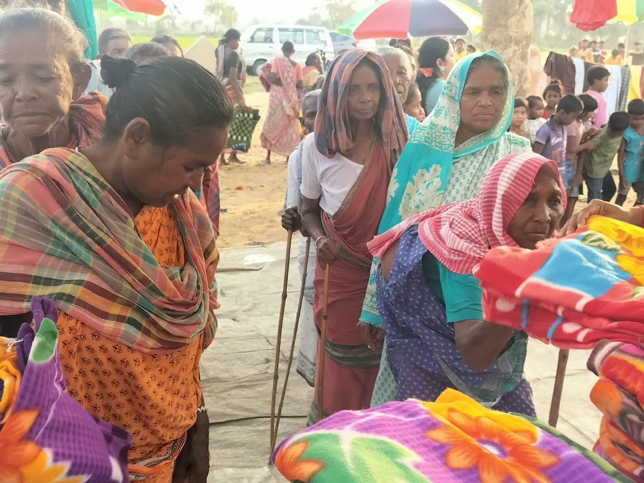 Poorbita Seva activity in the field