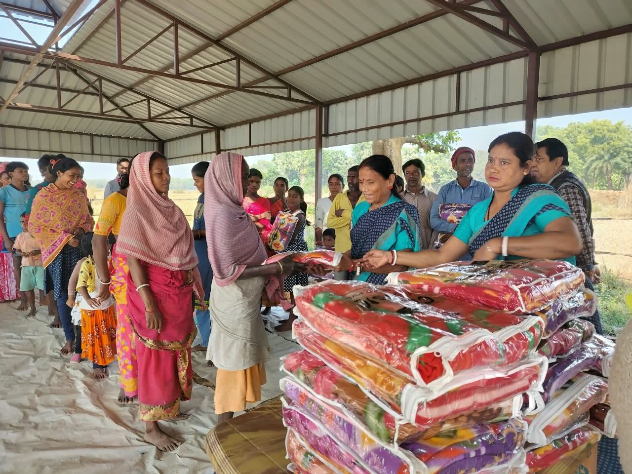 Poorbita Seva activity in the field