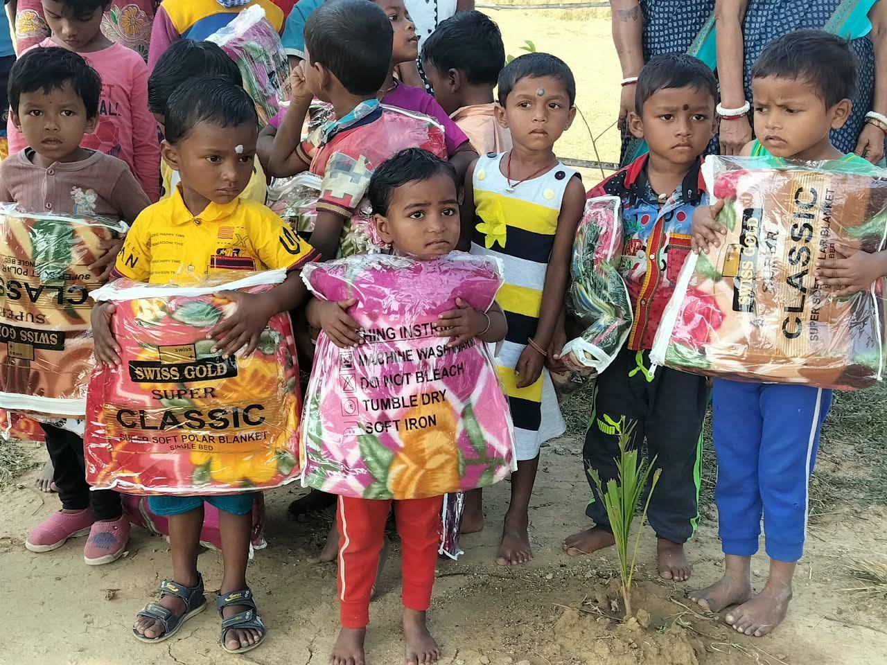 Poorbita Seva activity in the field