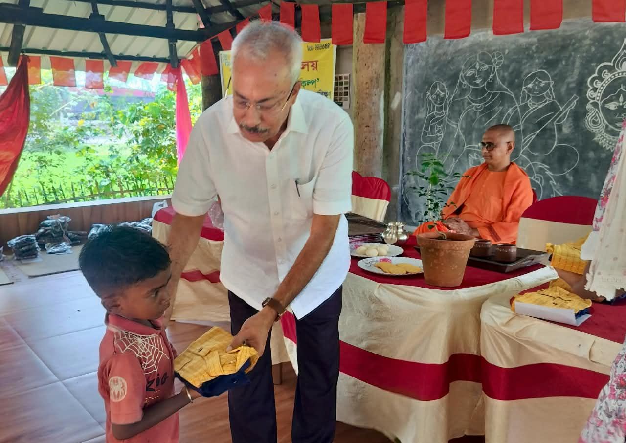 Poorbita Seva activity in the field